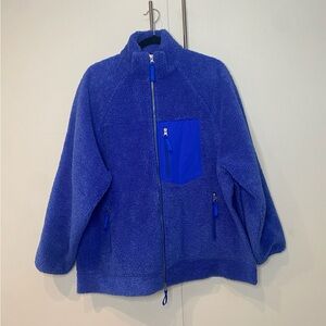 Roucha Blue Fleece Jacket